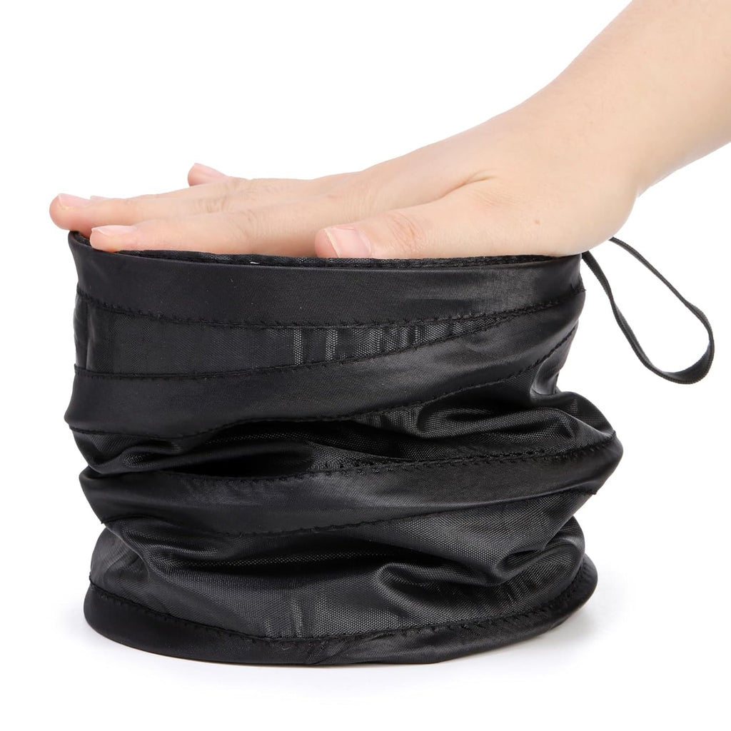 6 Pack Car Trash Can, Collapsible Pop-Up Car Garbage Can, Waterproof Small Trash Bag Portable Rubbish Bin for Automotive