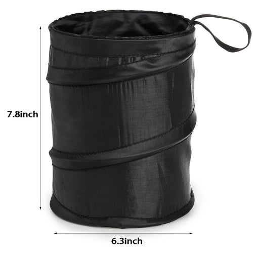 6 Pack Car Trash Can, Collapsible Pop-Up Car Garbage Can, Waterproof Small Trash Bag Portable Rubbish Bin for Automotive