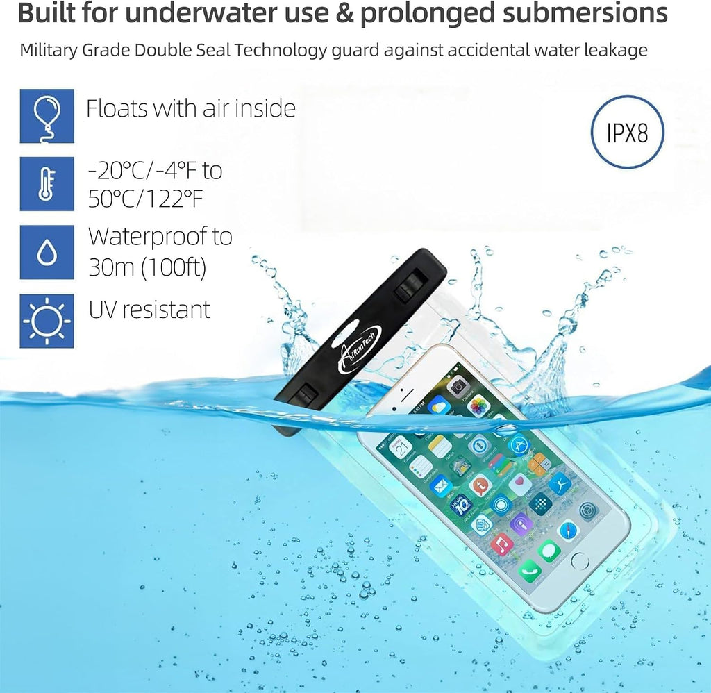 Waterproof Phone Pouch — IP68 Certified