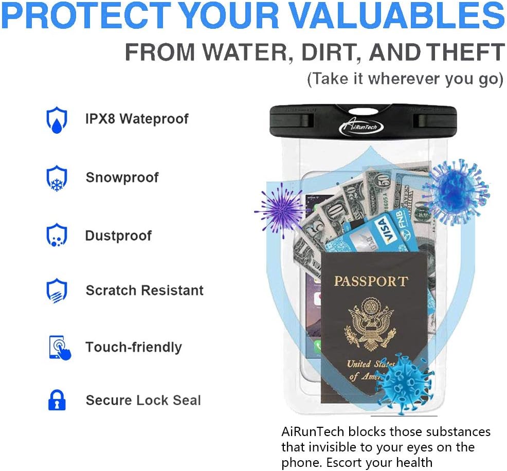 Waterproof Phone Pouch — IP68 Certified